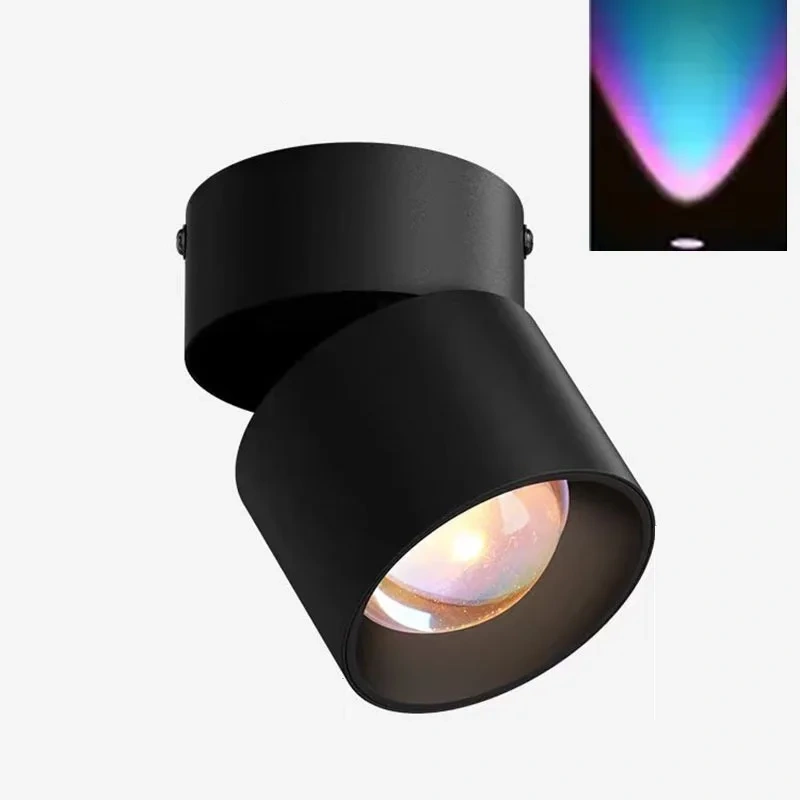 Sunset Spotlight Wall Washer Foldable 350°Rotating Living Room Entrance 220V Shapes of hills Sunset Lighting Ambience Lamps