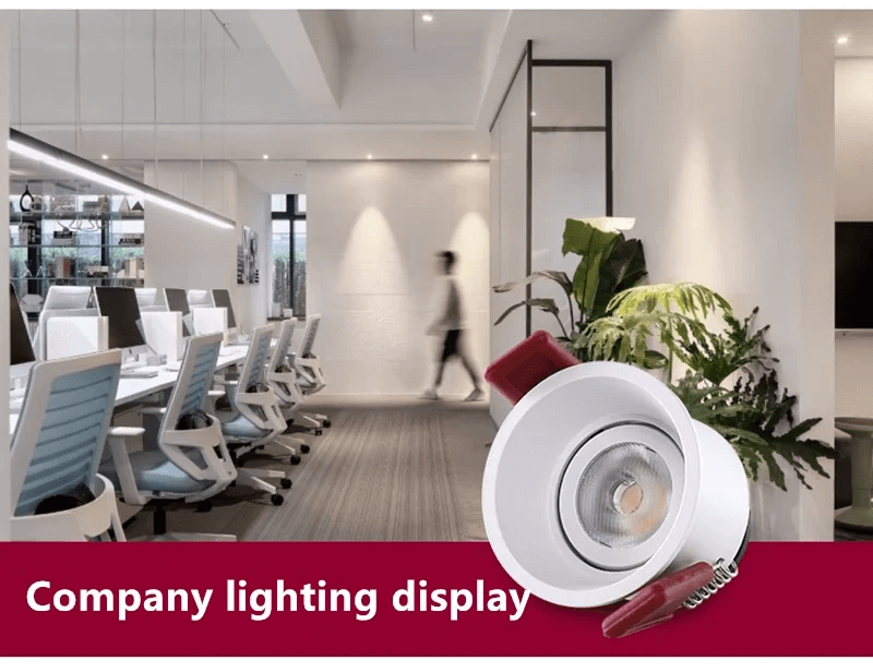 CRI 96 Recessed LED Downlight OSRAM Chip Anti Glare 7W9W12W15W18W20W24W Dimmable COB Ceiling Lamp Spot Lights AC90-260V For Home