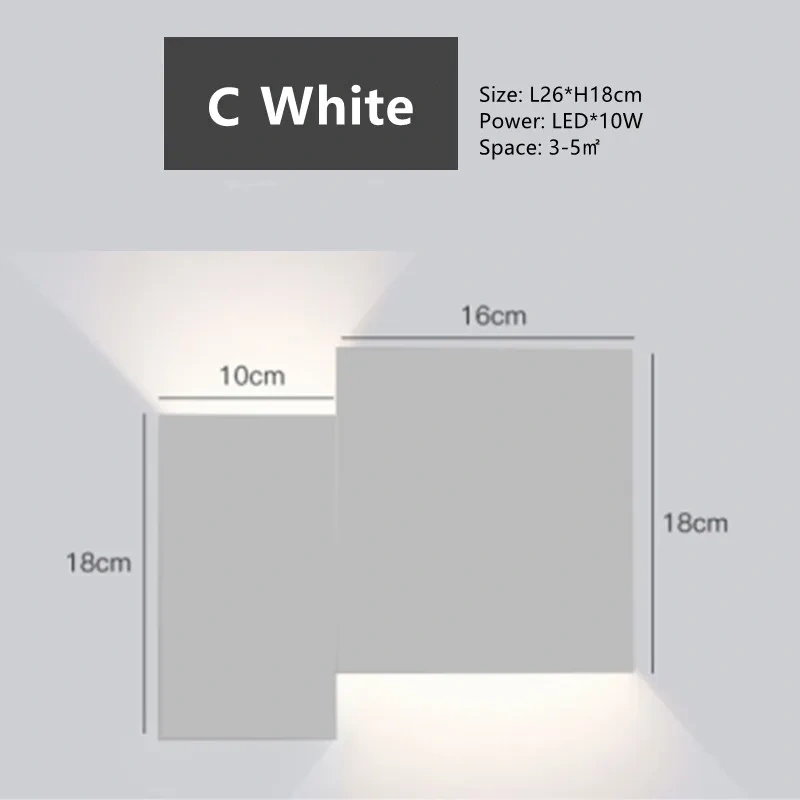 Wall Lamp Decorative Wall Light for Living Room & Hotel Lighting