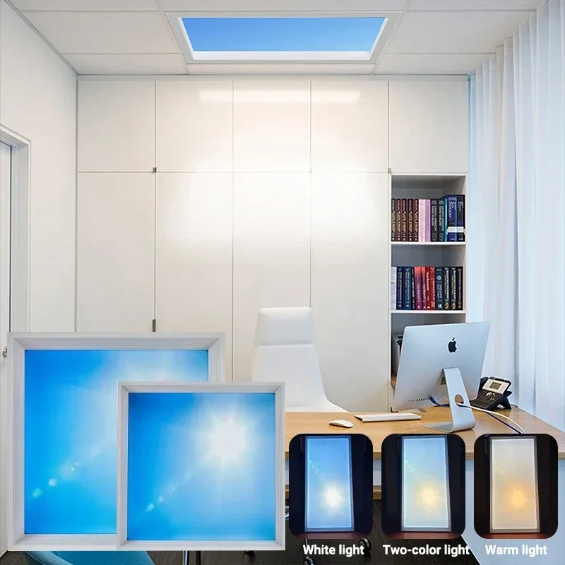 Nordic Blue sky light ceiling lamp for Bathroom Indoor Decor panel Kids room lamp Kitchen Natural Lighting Surface ceiling light