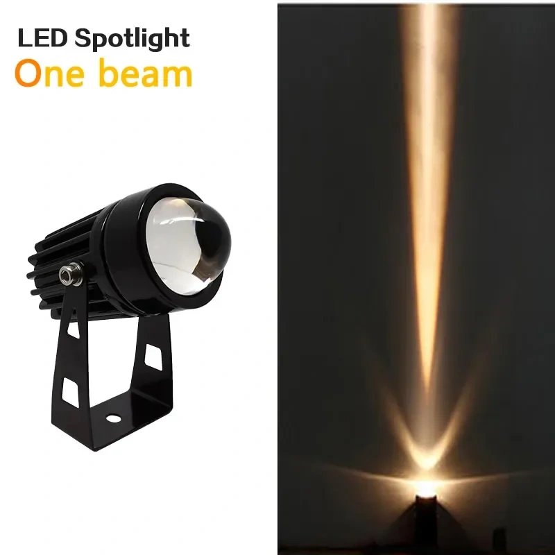 LED Wall Light 5W Outdoor Decorative Light Home Architecture Landscape Tree Commercial Lighting 220V Red Blue Green White Warm L