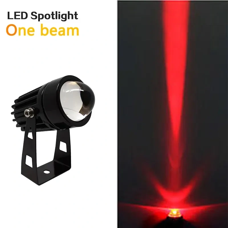 LED Wall Light 5W Outdoor Decorative Light Home Architecture Landscape Tree Commercial Lighting 220V Red Blue Green White Warm L