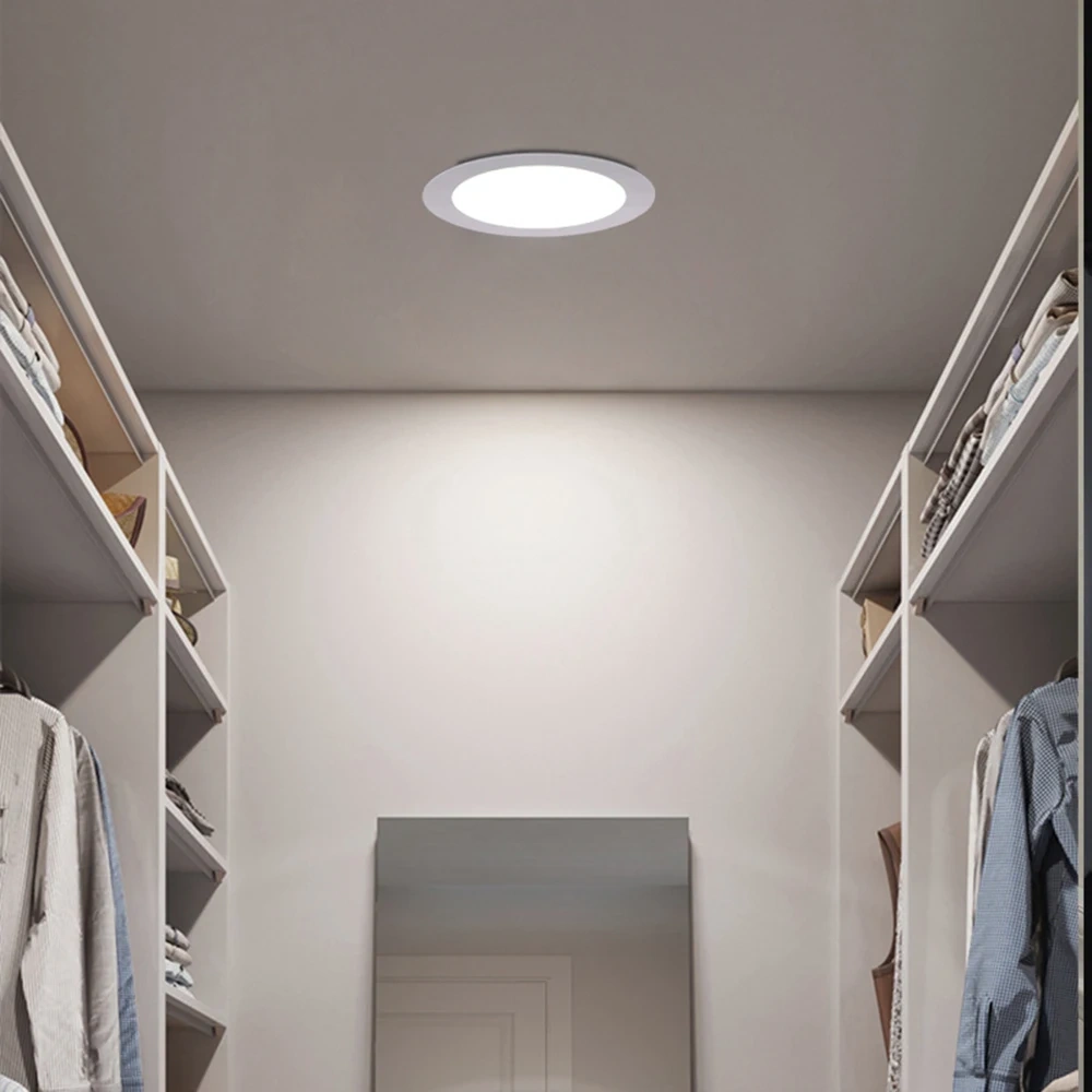 4W 12W 18W Round Downlight Living Room Recessed Ceiling Lamp AC85-265V LED Down Light Spotlight LED Ceiling Lights Cool White