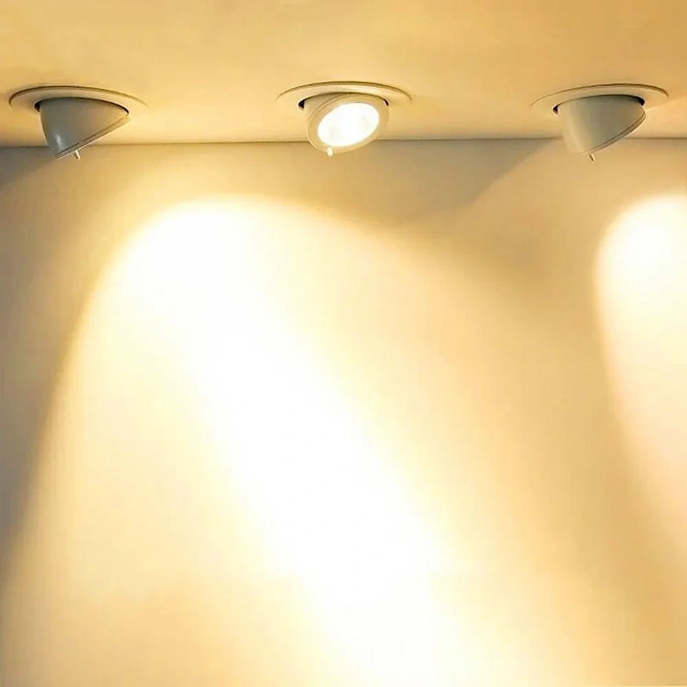 Dimmable LED Downlight 110V/220V Spot lights led 5W 7W 9W 12W 15W Recessed LED Ceiling Downlight Light Natural /Warm white Lamp