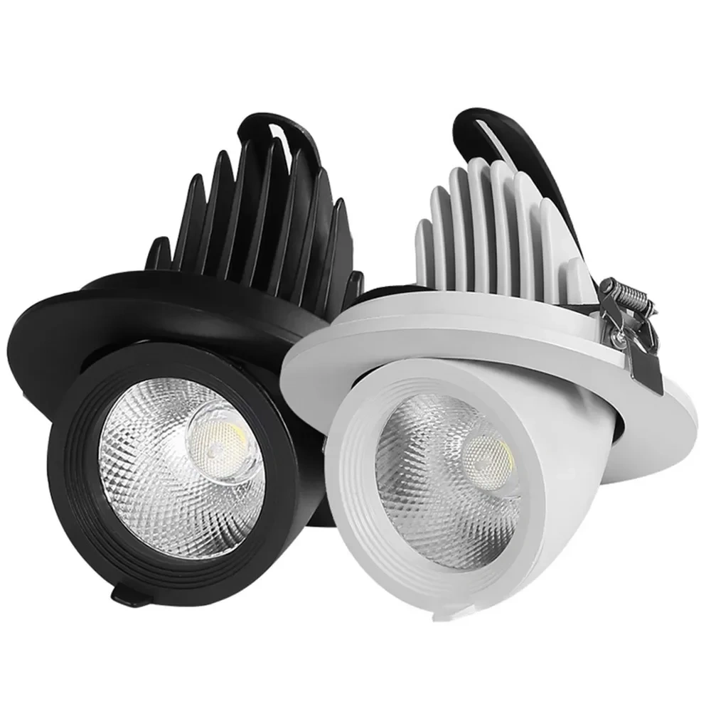 Dimmable LED Downlight 110V/220V Spot lights led 5W 7W 9W 12W 15W Recessed LED Ceiling Downlight Light Natural /Warm white Lamp