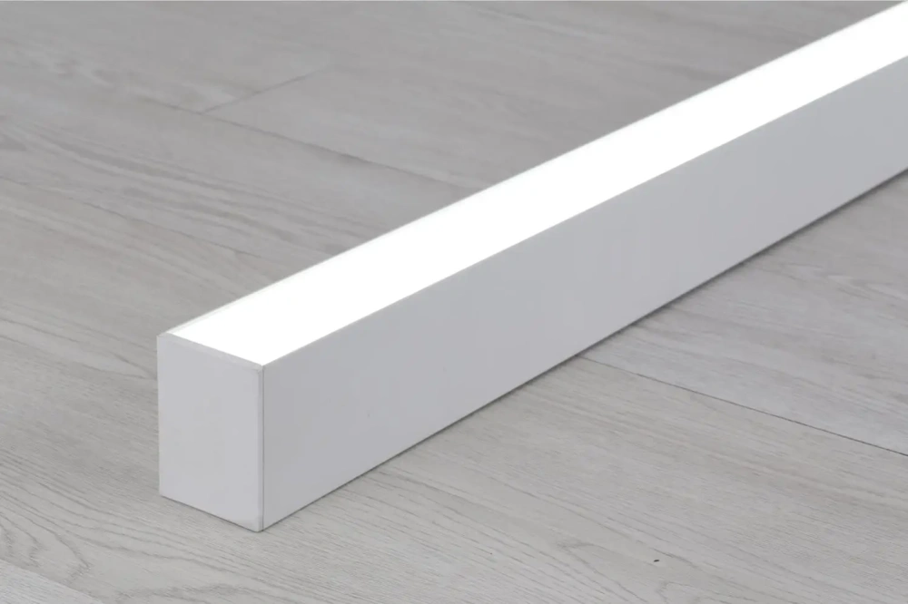 DALI Dimmable 120CM 30W 150CM 40W led flat square linear low bay linear bar indoor office LED tube light