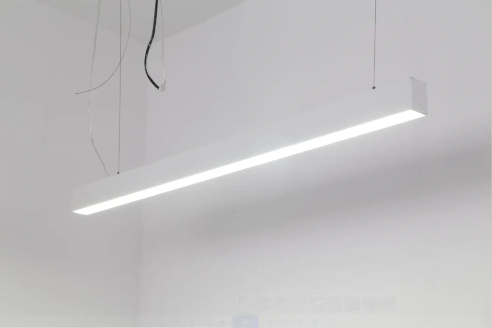 DALI Dimmable 120CM 30W 150CM 40W led flat square linear low bay linear bar indoor office LED tube light