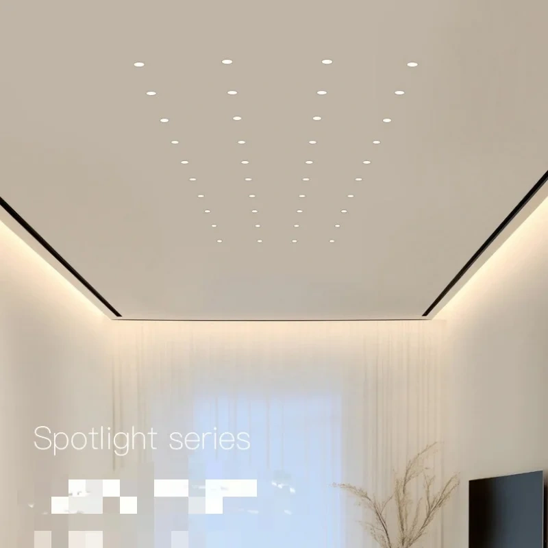 Mini spotlights xpe Anti-glare LED downlights Recessed Dimmable 7W Plating AC85-265V Suitable for, wine cabinet, display cabinet