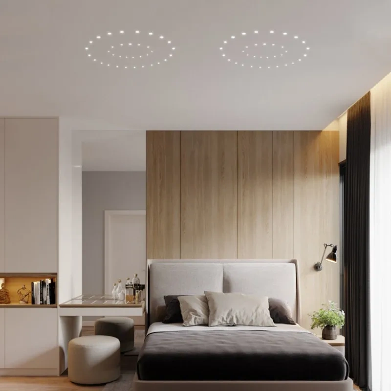 LED Cupboard Ceiling Spot Lights Dimmable Recessed Anti Glare COB LED Downlights Ac110/220v Warm White For Living Room Bedroom