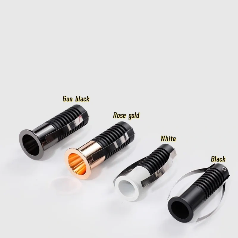 Mini spotlights xpe Anti-glare LED downlights Recessed Dimmable 7W Plating AC85-265V Suitable for, wine cabinet, display cabinet