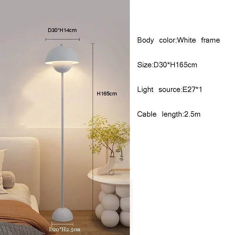 Danish High Quality Bud Floor Lamp E27 Bulb Table Light Desk Lamp