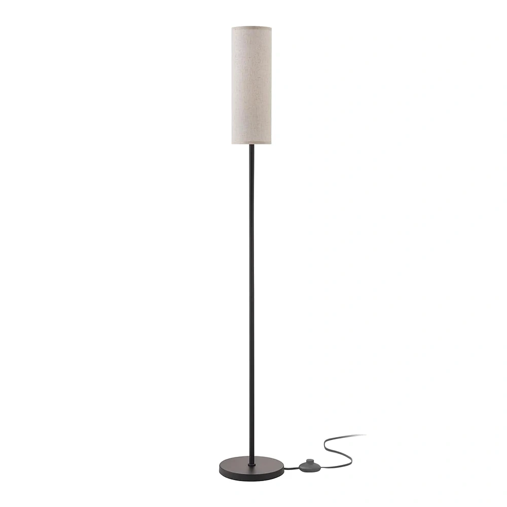 Floor Lamp for Living Room Modern Standing Lamps with Lampshade Lamp with Foot Switch for Living Room Bedroom Kids Room Office