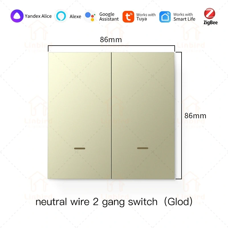 TUYA Zigbee Smart Switch Socket Panel Supports Amazon Google Voice Control Zero Fire Whole House