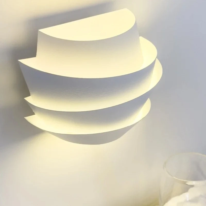 Nordic designer pine cone wall lamp dining room bedroom bedside lamp modern minimalist hallway art decorative lighting fixture