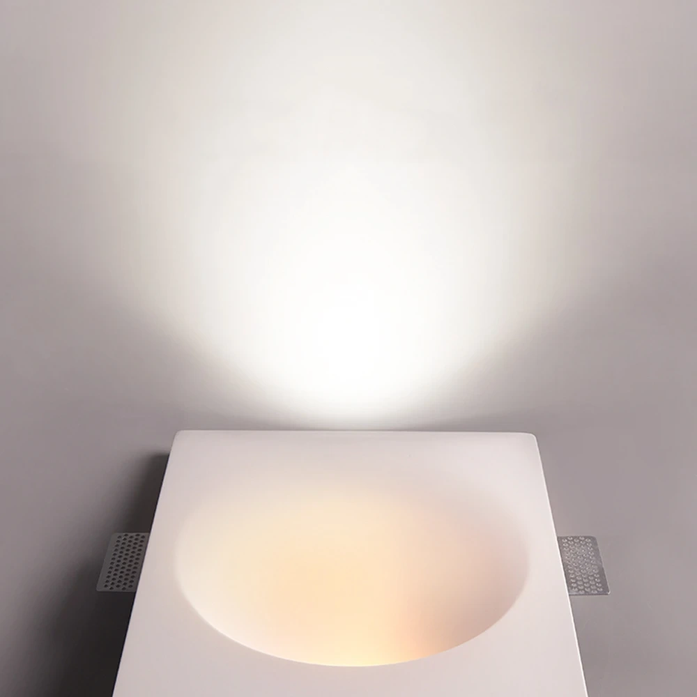 Modern Recessed LED Wall Lamp Borderless Gypsum Hidden Wall Washer Spotlight Living Room Bedroom Background Sconce Decor Light