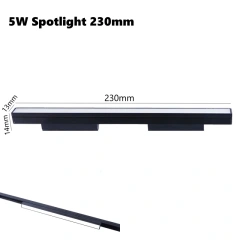 5W Spotlight 230mm