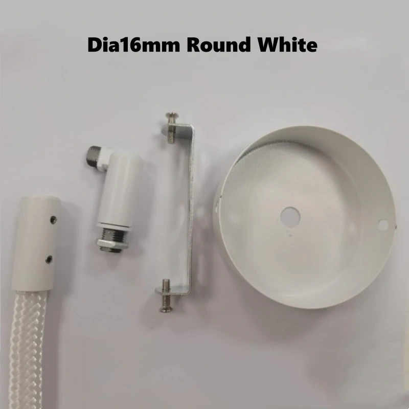 360 Degree Glowing LED Neon Tube Base Round Flexible Silicone Strip Light Accessories Chandelier DIY Soft Tape Ceiling Base