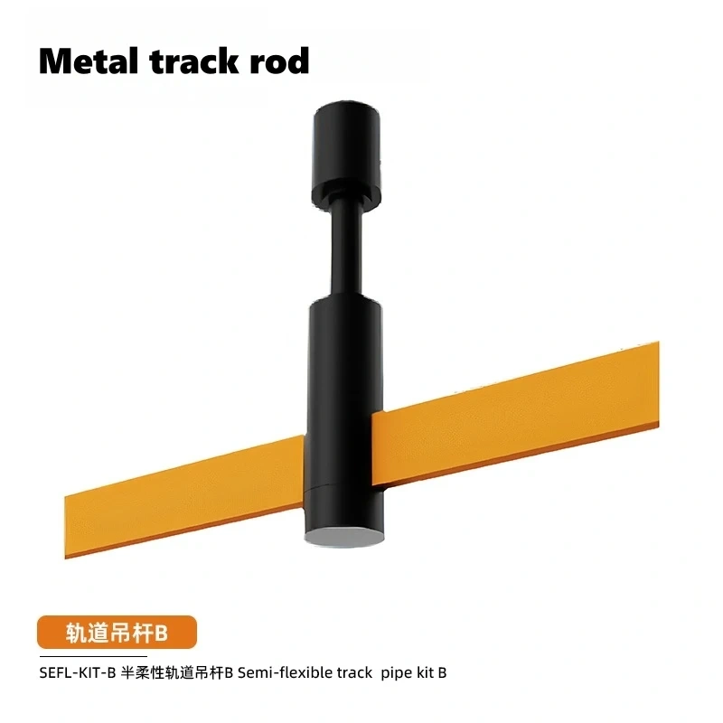 Semi-Flexible LED Track Light DC48V DIY Shaped Ceiling Lamp Ultra-Thin Bendable Aluminum Strip Clothing Store Rail Spotlight