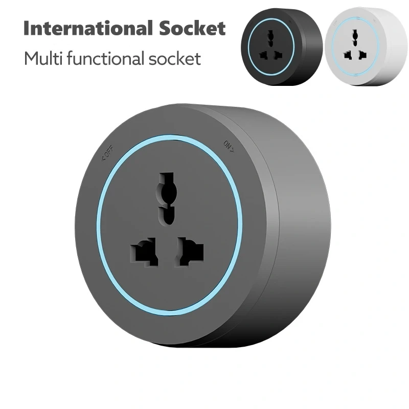 Wall Mounted Track Sockets UK US EU FR USB Type-C Romovable Adapter Plug Office Kitchen Headboard Rail Electrical Power Outlet
