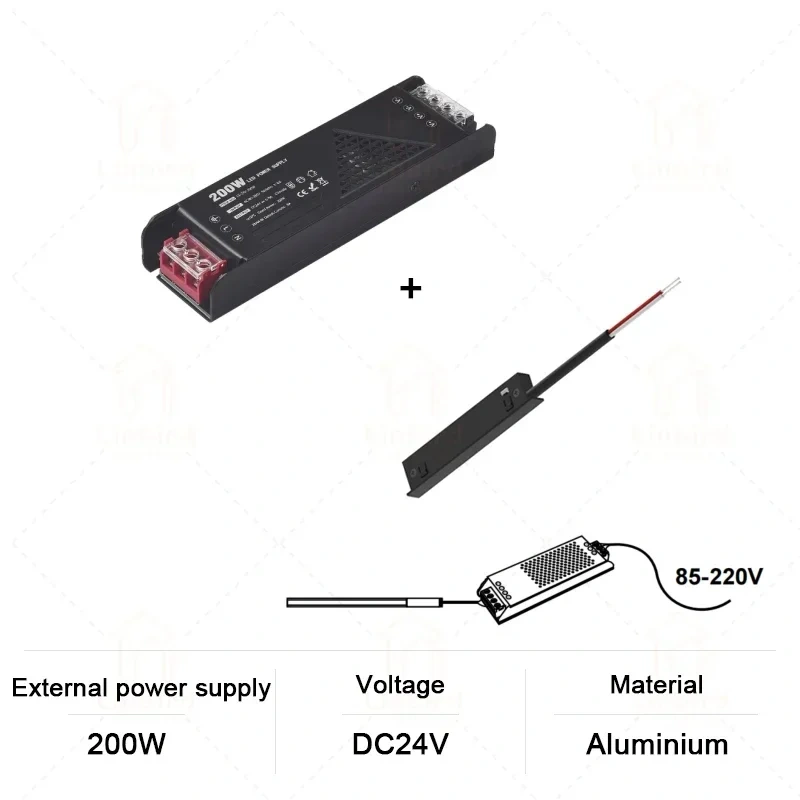 Ultra Narrow 5mm 24V Magnetic Track Light