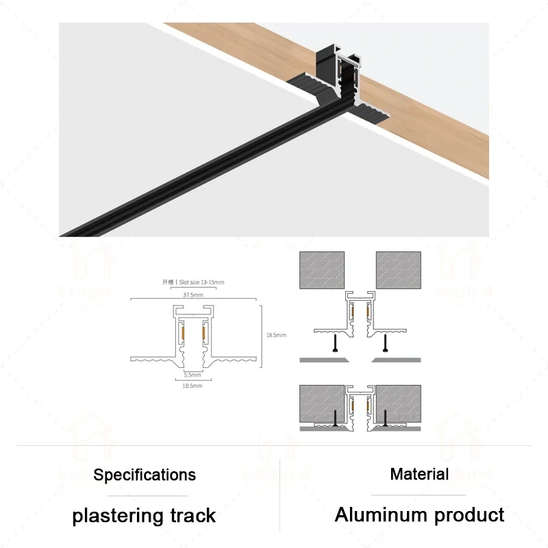 Ultra Narrow 5mm 24V Magnetic Track Light