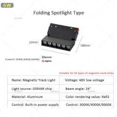 6W Fold Spotlight