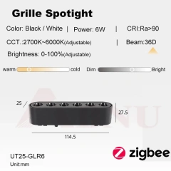 Grille Spotlight 6W