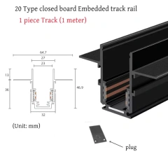 1 pc Embedded Trak