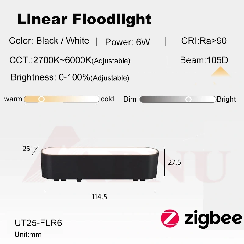 Aluminum Infinity Ceiling Ultra Thin Magnetic Track Light Zigbee Dimming Smart Home Rail System Lamp Retail 6mm Surface Mounted