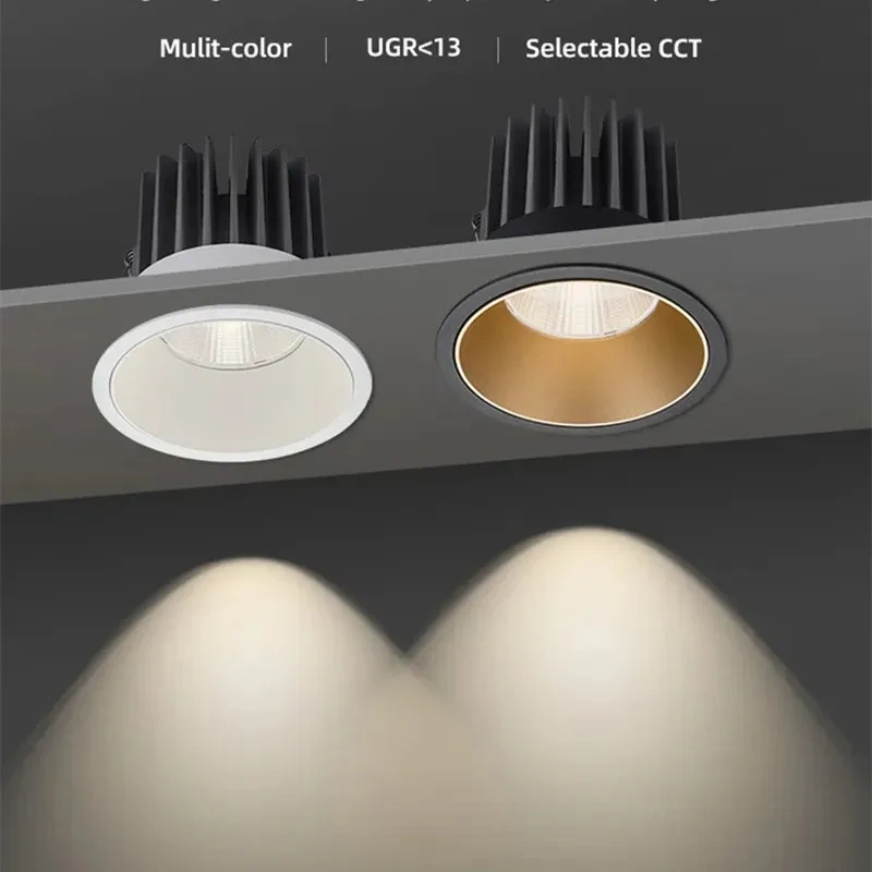 Zigbee Tuya Smart Recessed Ceiling Led Spot Light Led Dimmable Ceiling Hue Lamp Alice Alexa Home Kitchen Room Spotlight