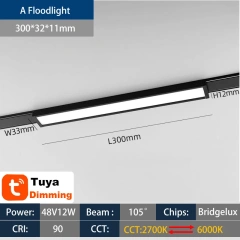 A flood light 30cm