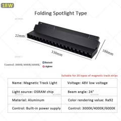 18W Fold Spotlight