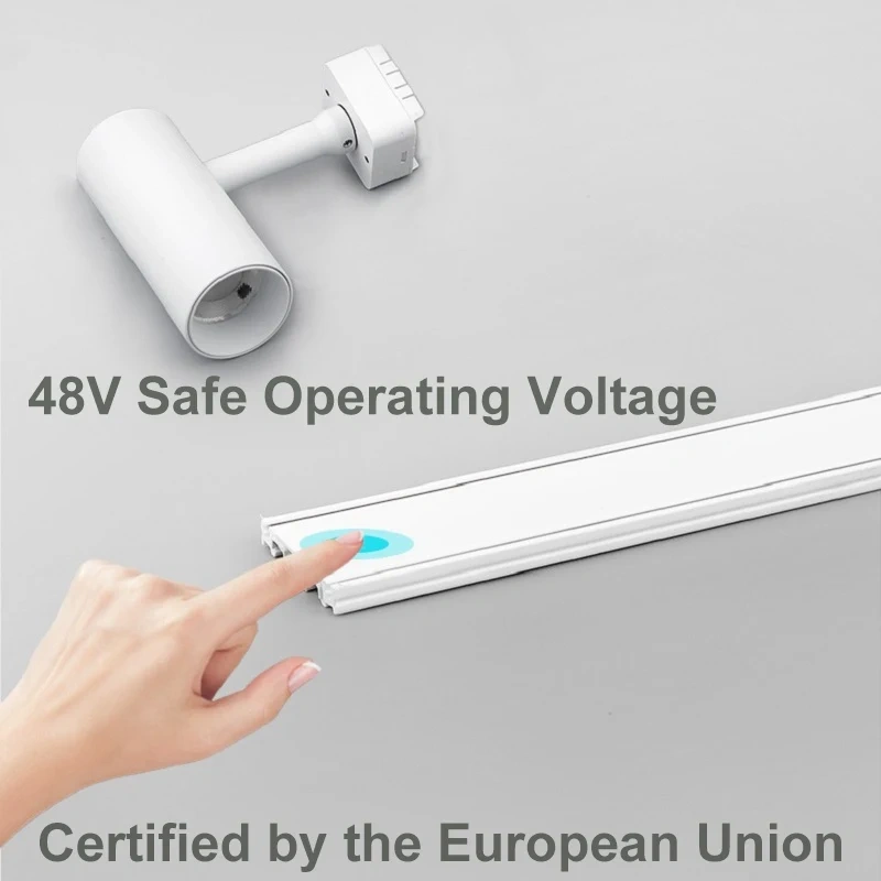 Smart Home Tuya Dimming Magnet Track light Ultra-Thin Ceiling Surface Mounting LED Ceiling magnetic track Light favourite