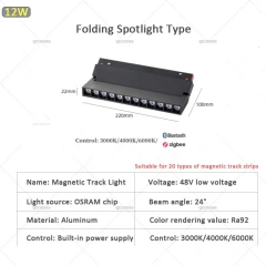 12W Fold Spotlight