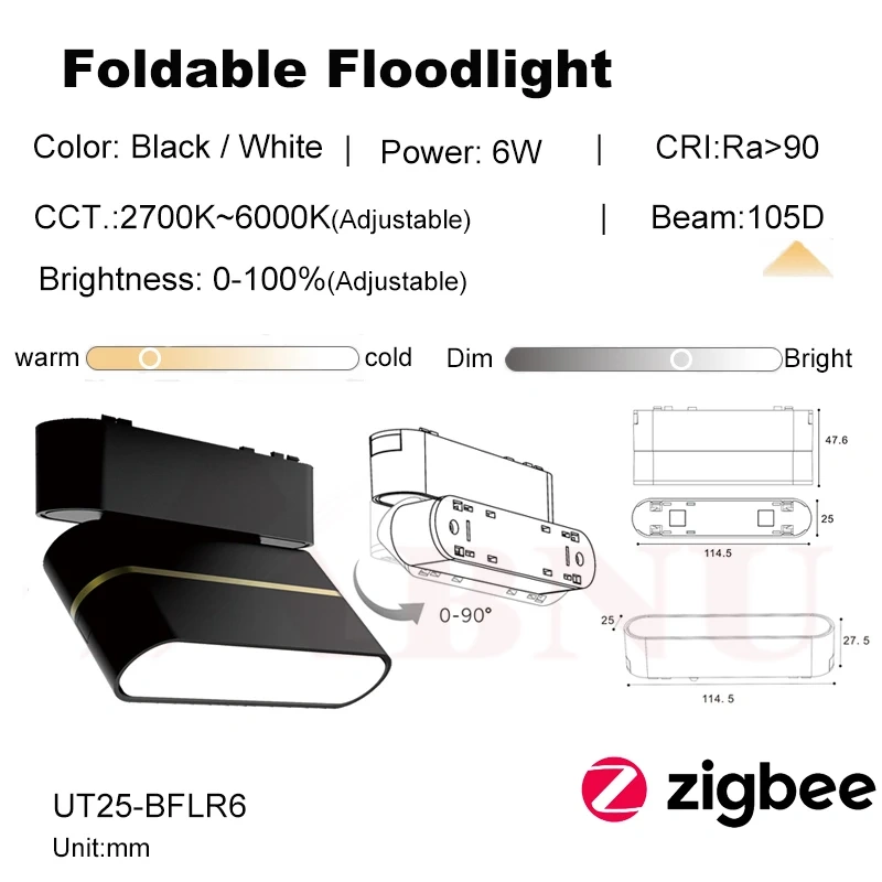 Aluminum Infinity Ceiling Ultra Thin Magnetic Track Light Zigbee Dimming Smart Home Rail System Lamp Retail 6mm Surface Mounted
