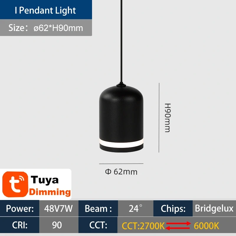 Smart Home Tuya Dimming Magnet Track light Ultra-Thin Ceiling Surface Mounting LED Ceiling magnetic track Light favourite