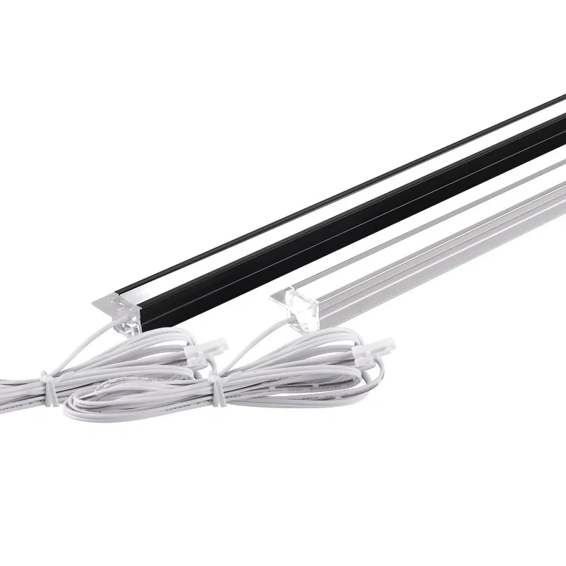 10mm Embedded LED Cabinet Light Removable Wardrobe Light Ultra-thin Aluminum Concealed Wine Cabinet Light with LED Light Strip
