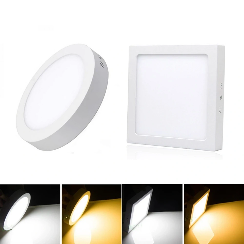 3000K/6500K LED Panel Light AC 85-265V Ultra-thin 3CM Modern Led Panel Ceiling Lamp 6W 12W 18W 24W Surface Mount painel de led