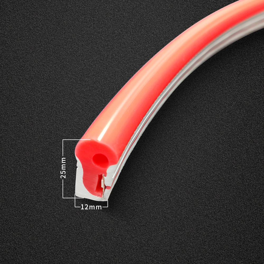 Big Size IP67 Waterproof Pure Silicone  LED Neon Strip Lights  for Indoor and Outdoor Use