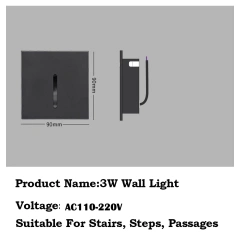 Square Style Black