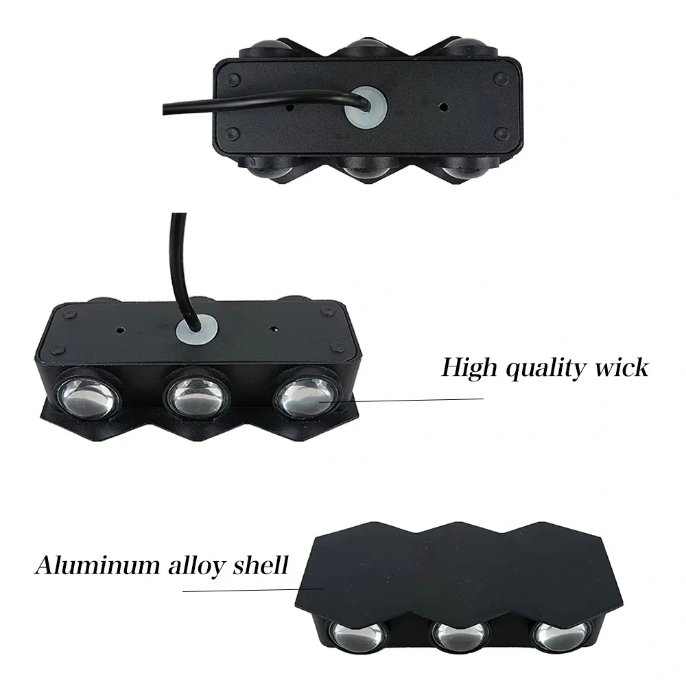 IP65 LED Wall Lamp 2/4/6/8/10W Outdoor Waterproof Garden Lighting  AC86-265 Indoor Bedroom Living Room Stairs Wall  Washer Light