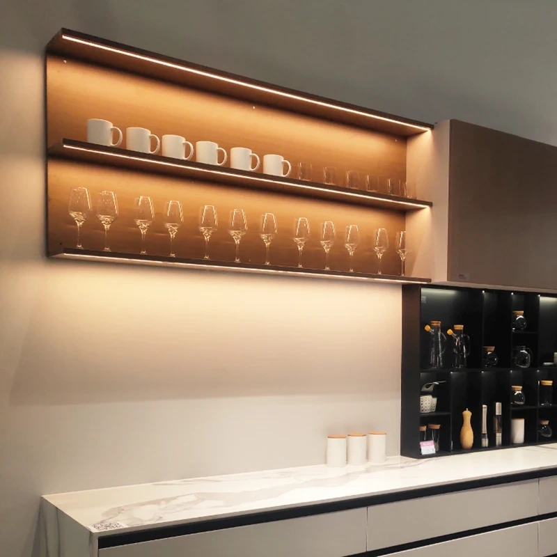 Invisible LED Strip Bar Light Aluminum Profile DC12V Mini For Wardrobe Figure Wine Cabinet Showcase Layer Shelf Slot Hidden