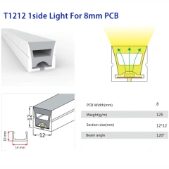 T1212 1Side For 8mm