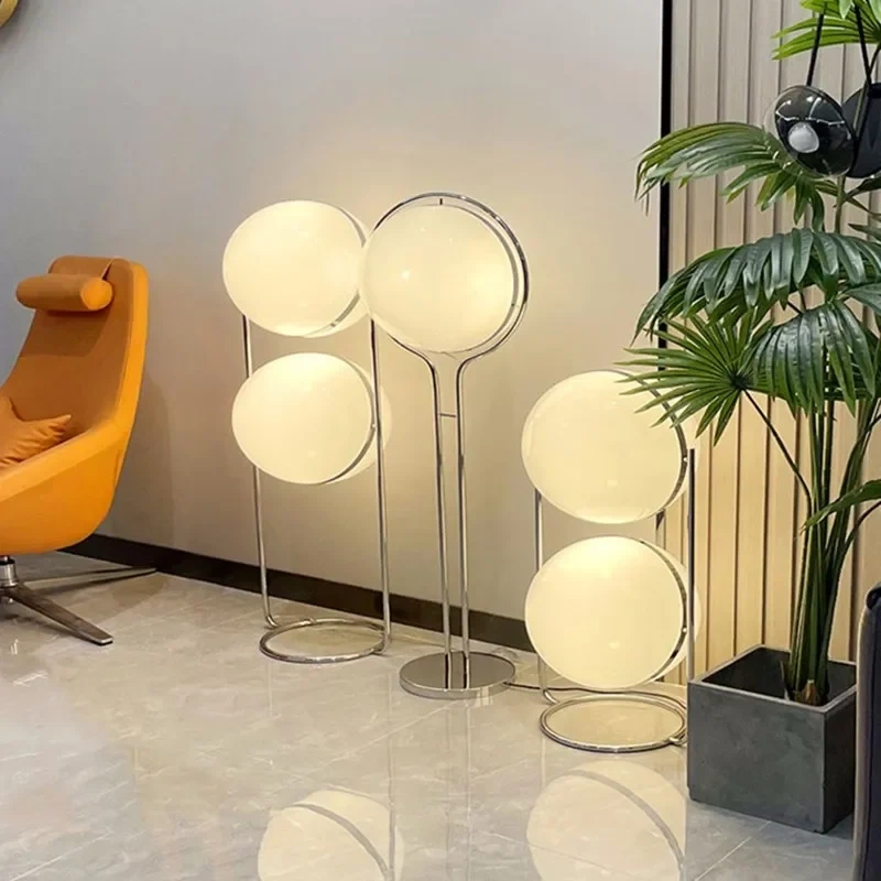 Nordic Designer Light Fixture Modern Simple Living Room Bedroom Decorative Lighting Stand Lamp Creative Bauhaus Eye Floor Lamps