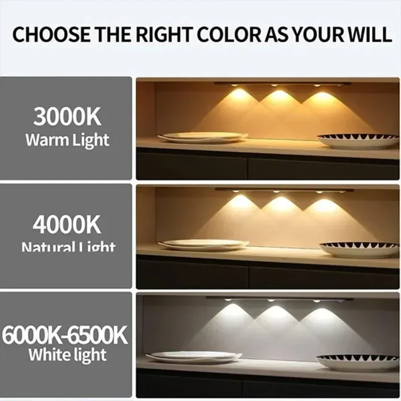 4000K motion sensor cabinet light