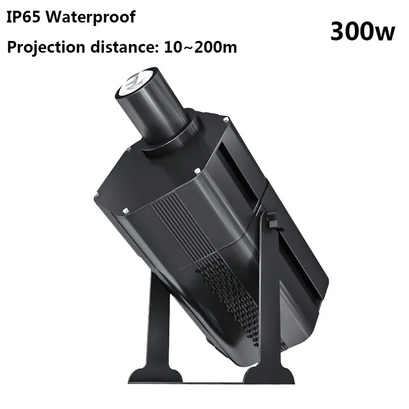 200W~300W Custom Gobo Projection Businesses Led Lamp Lighting Outdoor Gobo Projector Advertising logo projector Image Projection