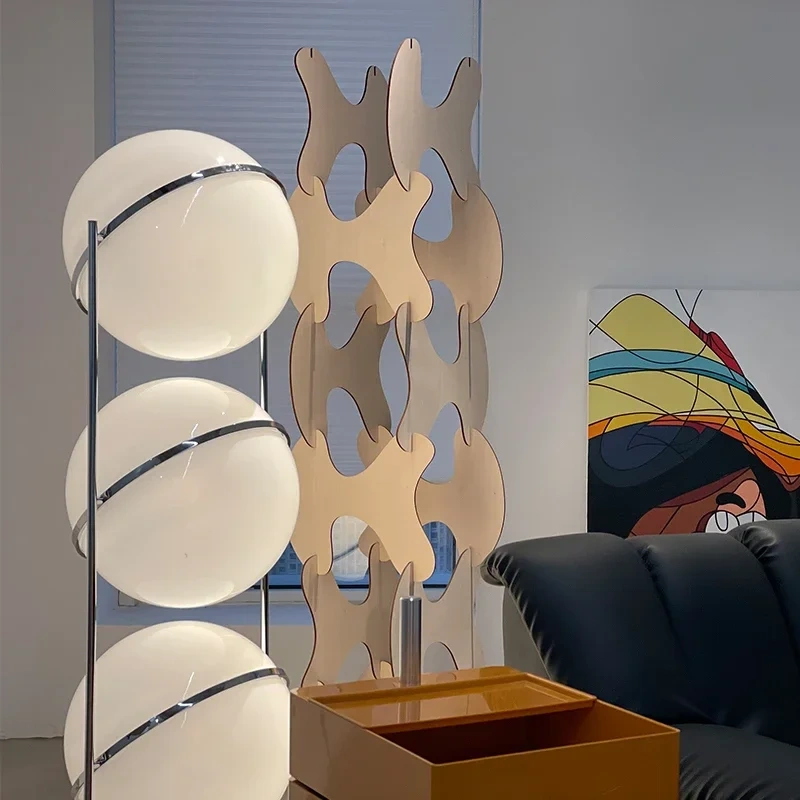 Nordic Designer Light Fixture Modern Simple Living Room Bedroom Decorative Lighting Stand Lamp Creative Bauhaus Eye Floor Lamps
