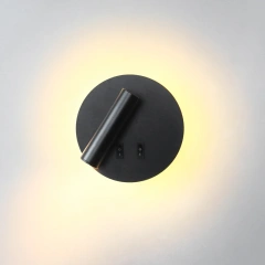 Black circular