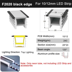 F2020 Black for 12mm