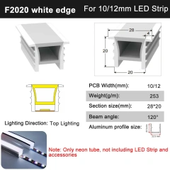 F2020 White for 12mm